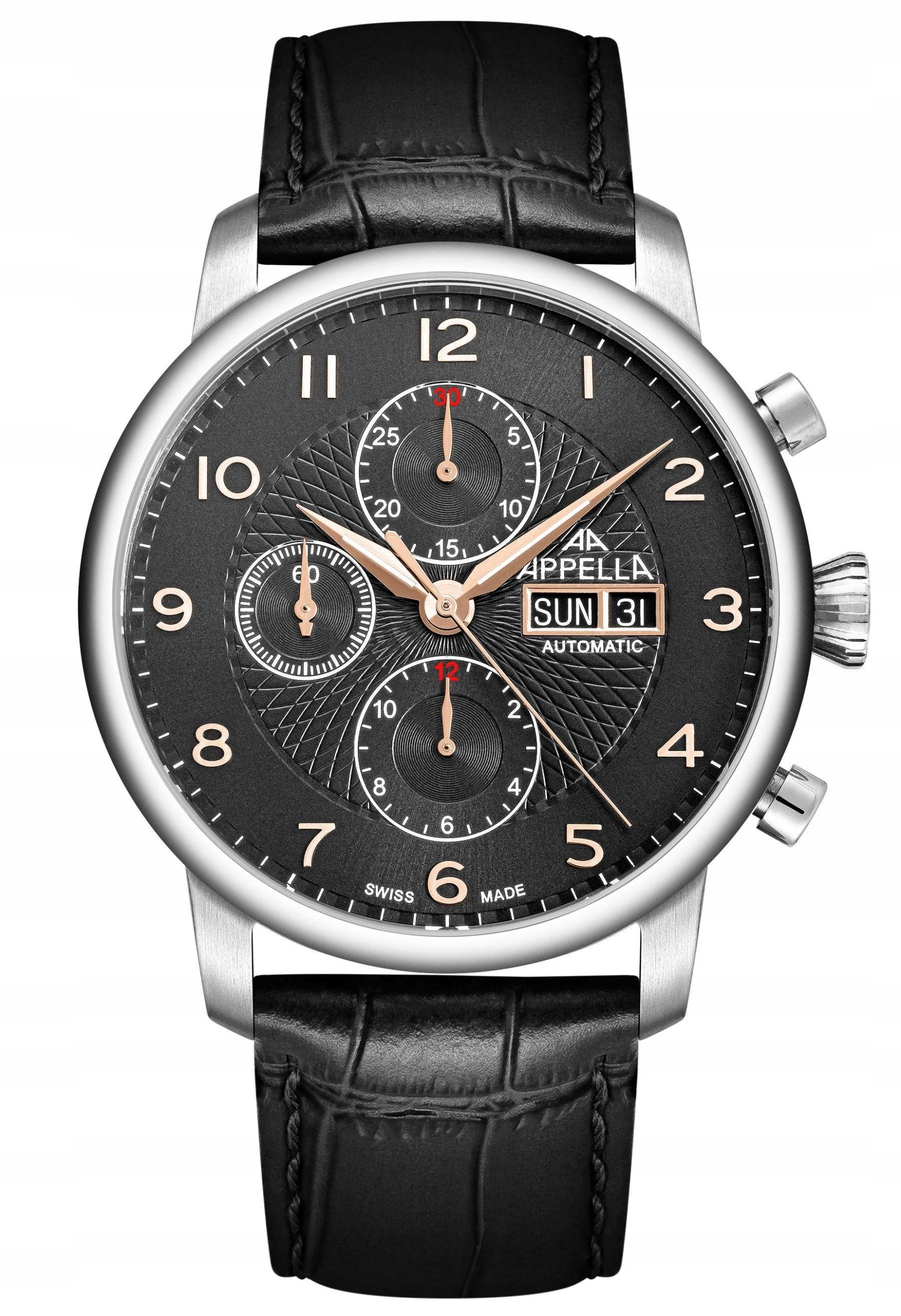 Nové Originální Pánské hodinky Appella L70010.52R6ACH Automatic Chronograf