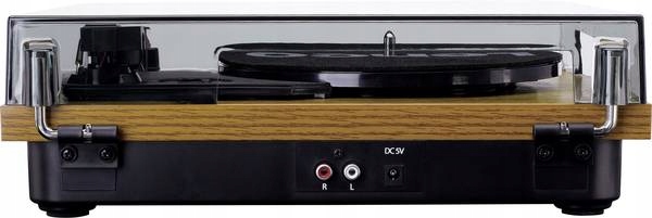 Gramofon Hi-Fi Lenco LS-10 DREWNO GŁOŚNIKI OKAZJA Kolor czarny