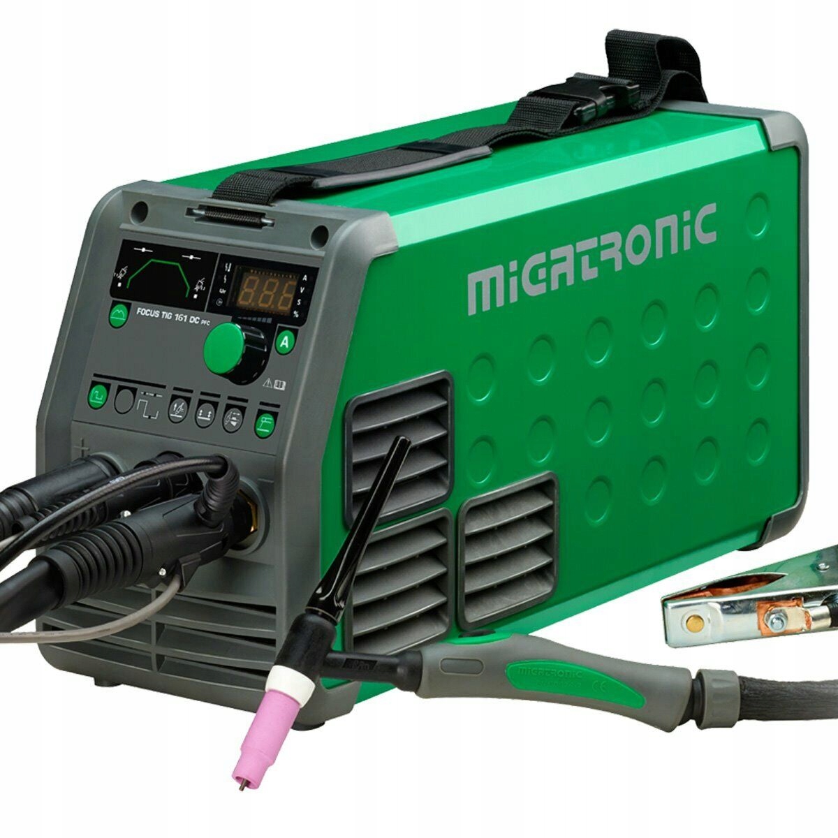 Spawarka Migatronic Focus Tig 161 DC Pfc Uchwyt 8m