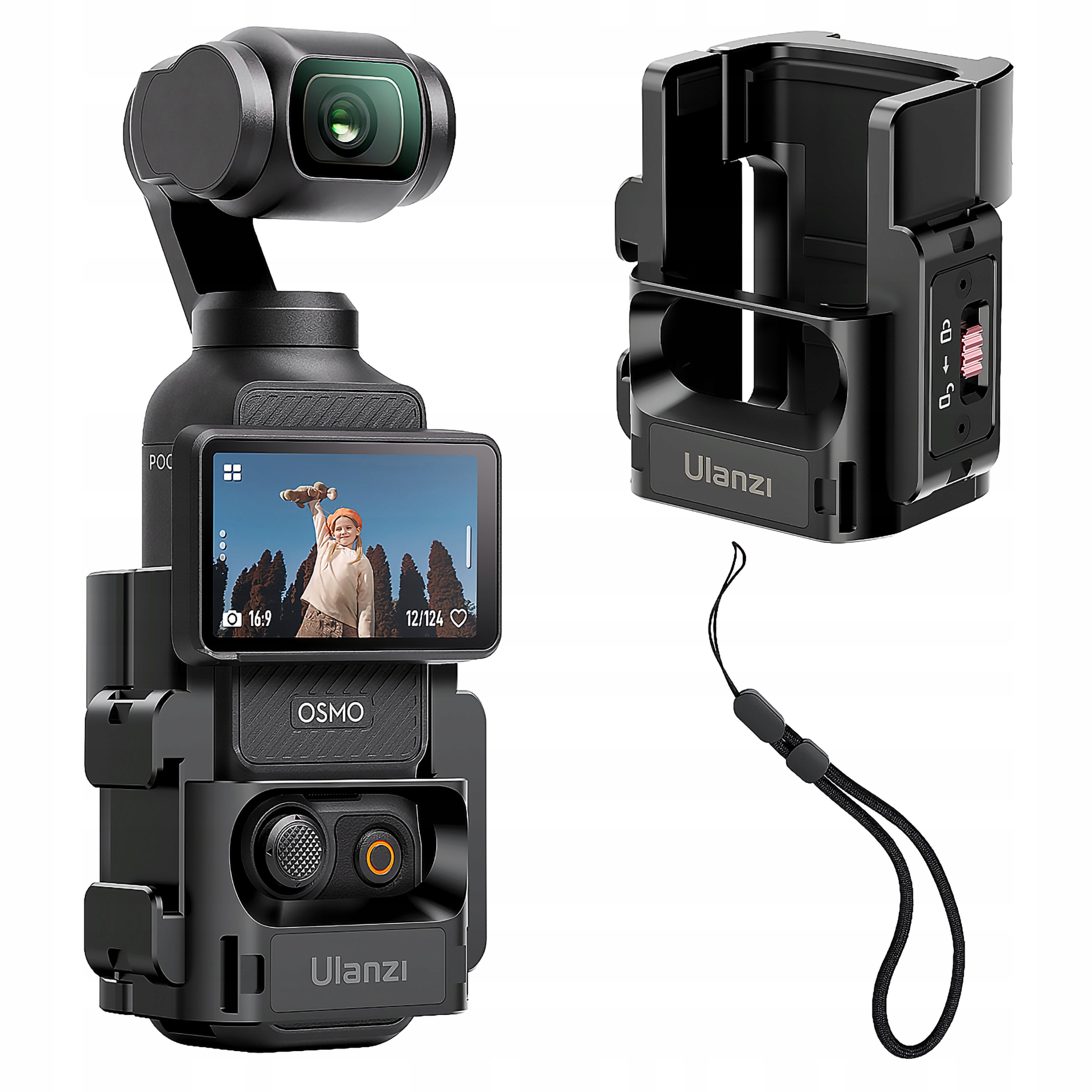 Uchwyt statywowy do Dji Osmo Pocket 3 na akcesoria Led mikrofon statyw