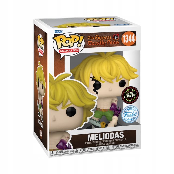 Funko Pop! Animace Sedm Smrtných Hříchů Meliodas (1344) Chase