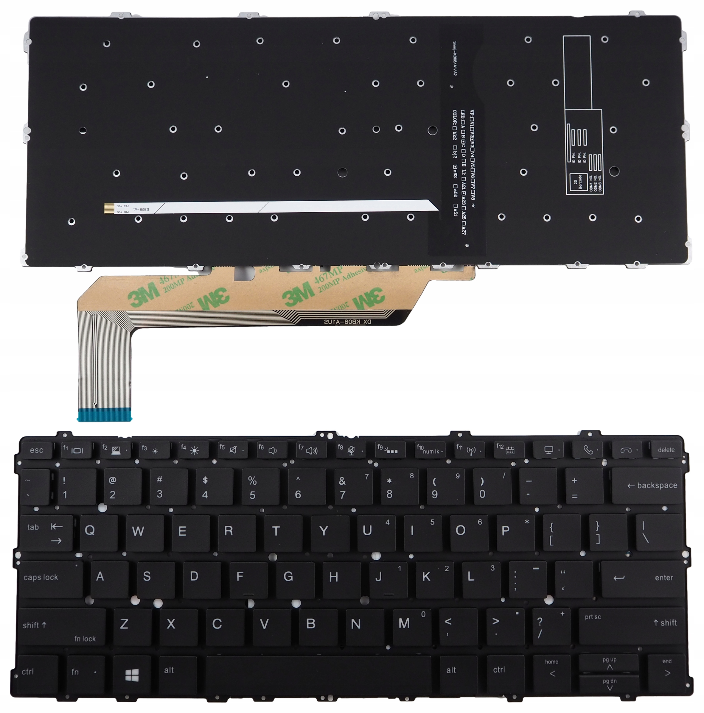 

Klawiatura Do Hp Elitebook X360 1030 G2 G3 G4 Led
