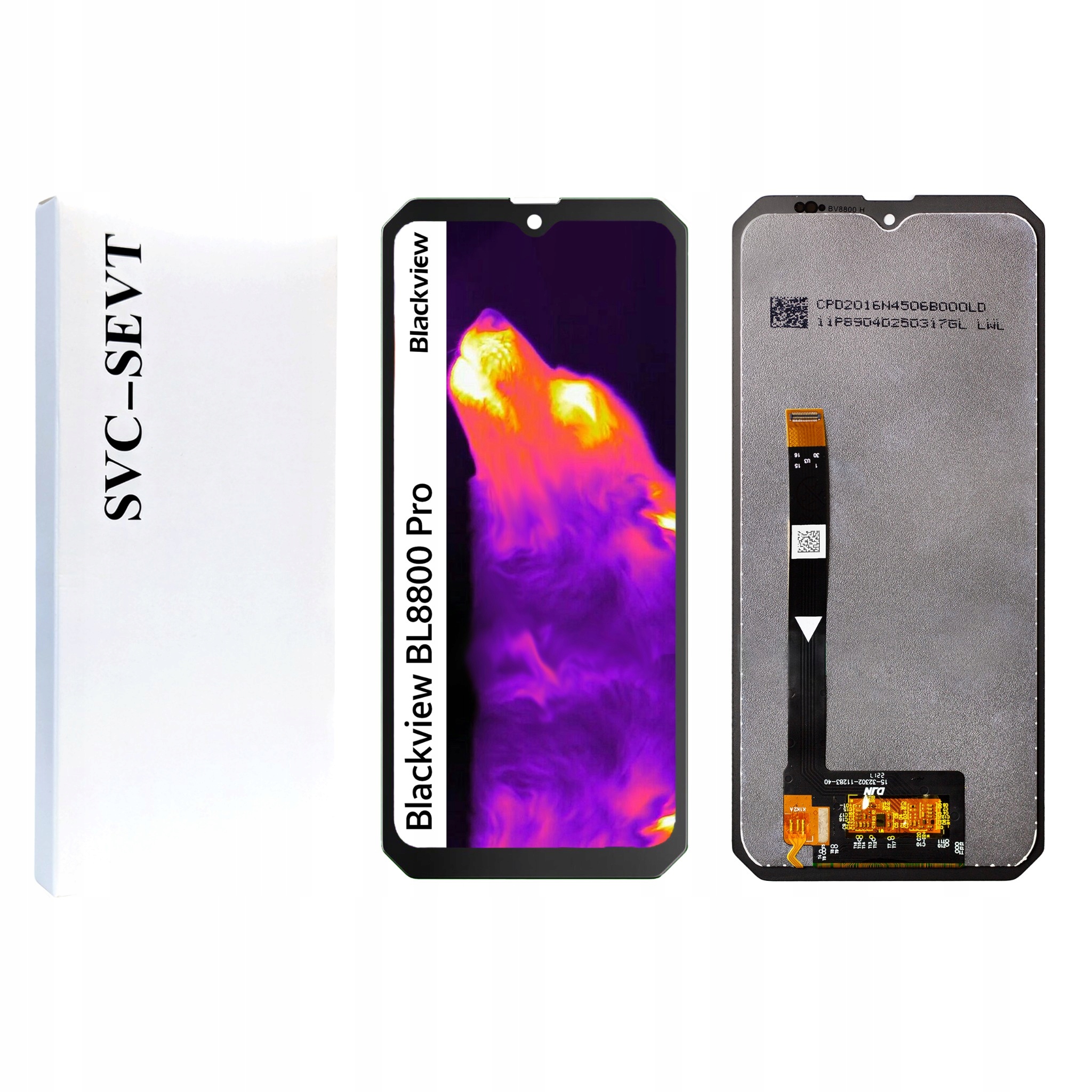 Originál Zila pro Blackview BL8800 Pro Display Panel LCD