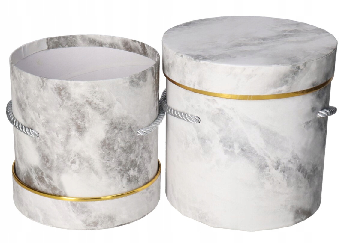 FLOWER BOX PUDEŁKO NA KWIATY PREZENT DEKORACJE 2SZT Kod producenta 614058