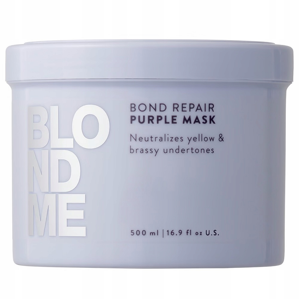 Schwarzkopf Blondme Neutralizující Maska Pro Šedivé A Blond Vlasy 500 ml