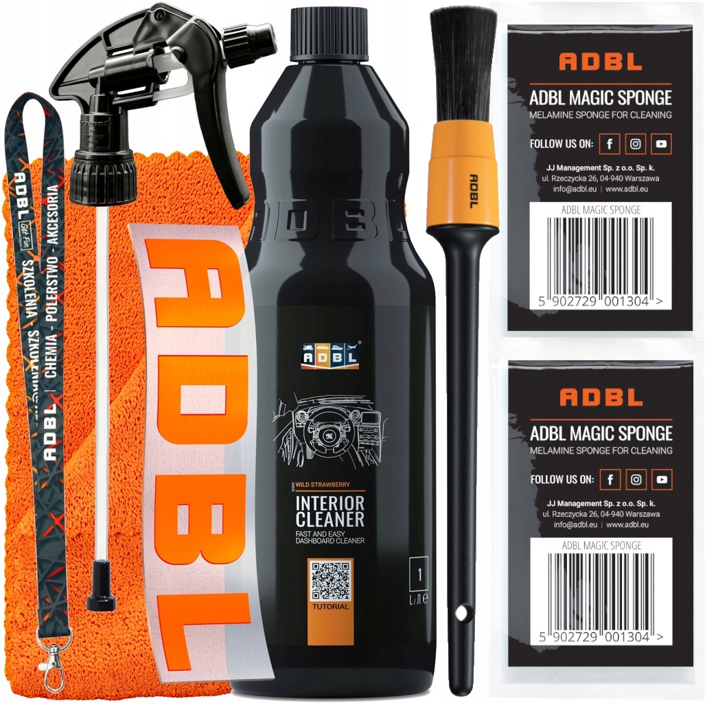

Adbl Interior Cleaner 1L Zestaw Do Wnętrza Plastik