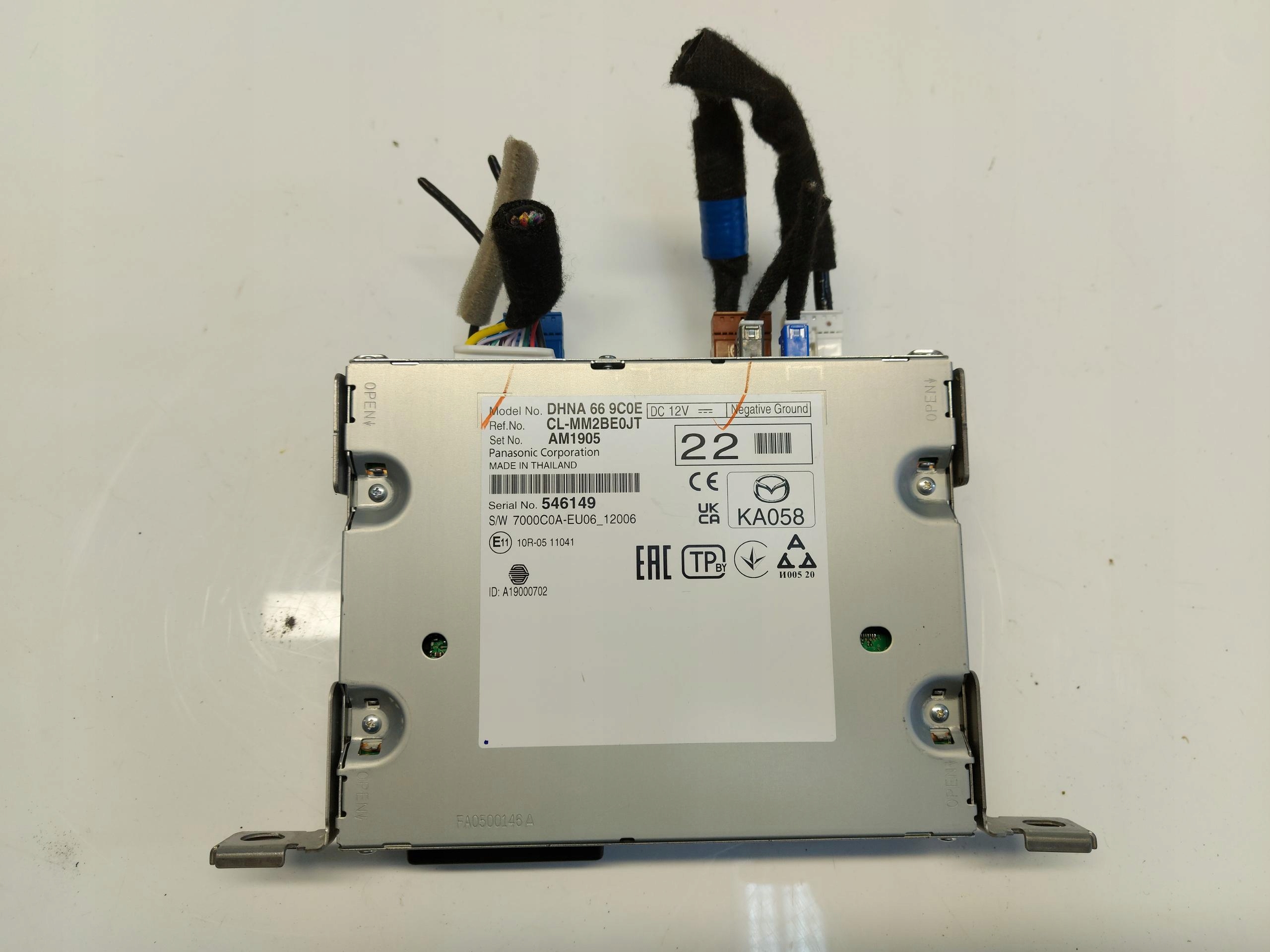 MAZDA CX30 Radio DHNA669C0E
