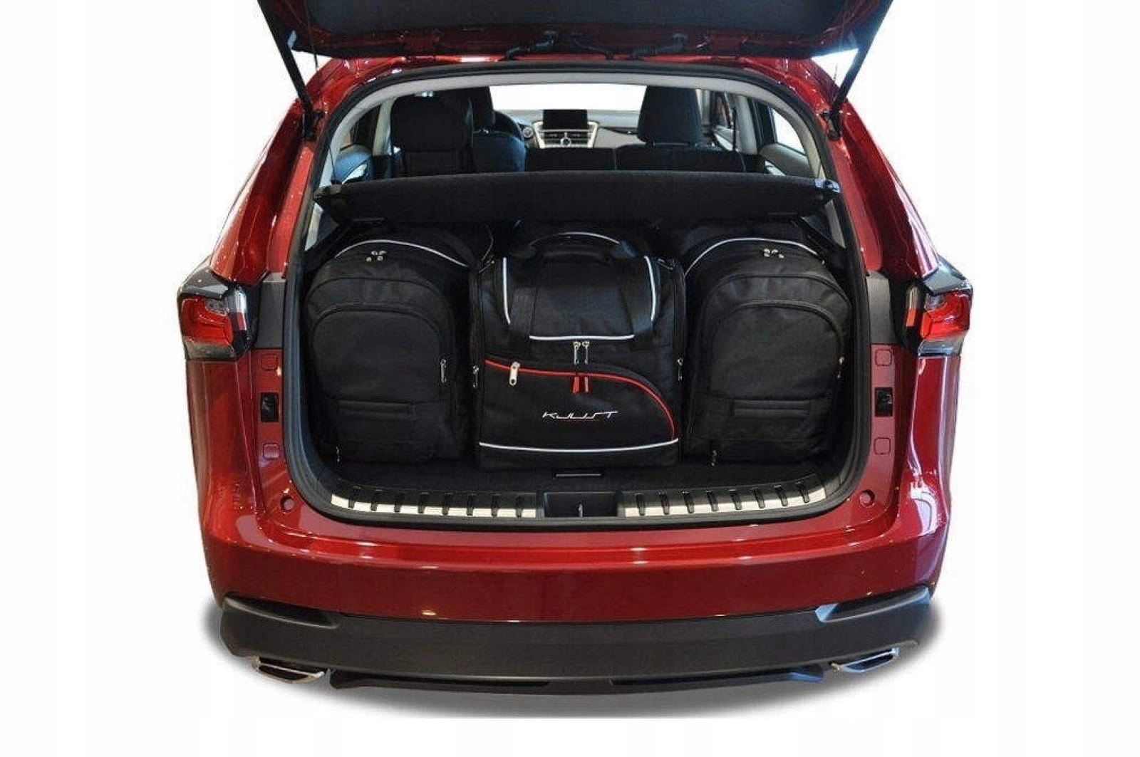 J&j Automotive Sada 4ks cestovných tašiek Aero pre Lexus Nx 2014+