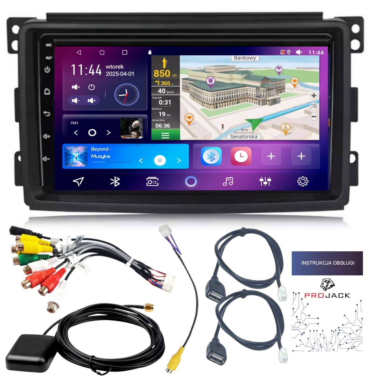 Autorádio Carplay Smart W451 2006-2009 Wifi Android 4GB 64GB