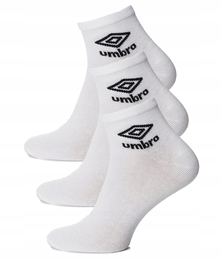 

Umbro Skarpetki Quarter Białe 3-PAK 35-38