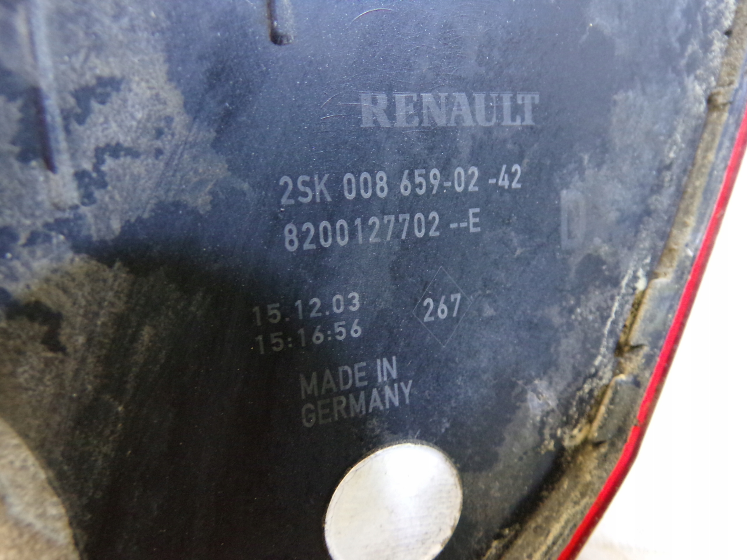 light rear rear part right RENAULT SCENIC 2 II PRZYCIEMNIONA (5)