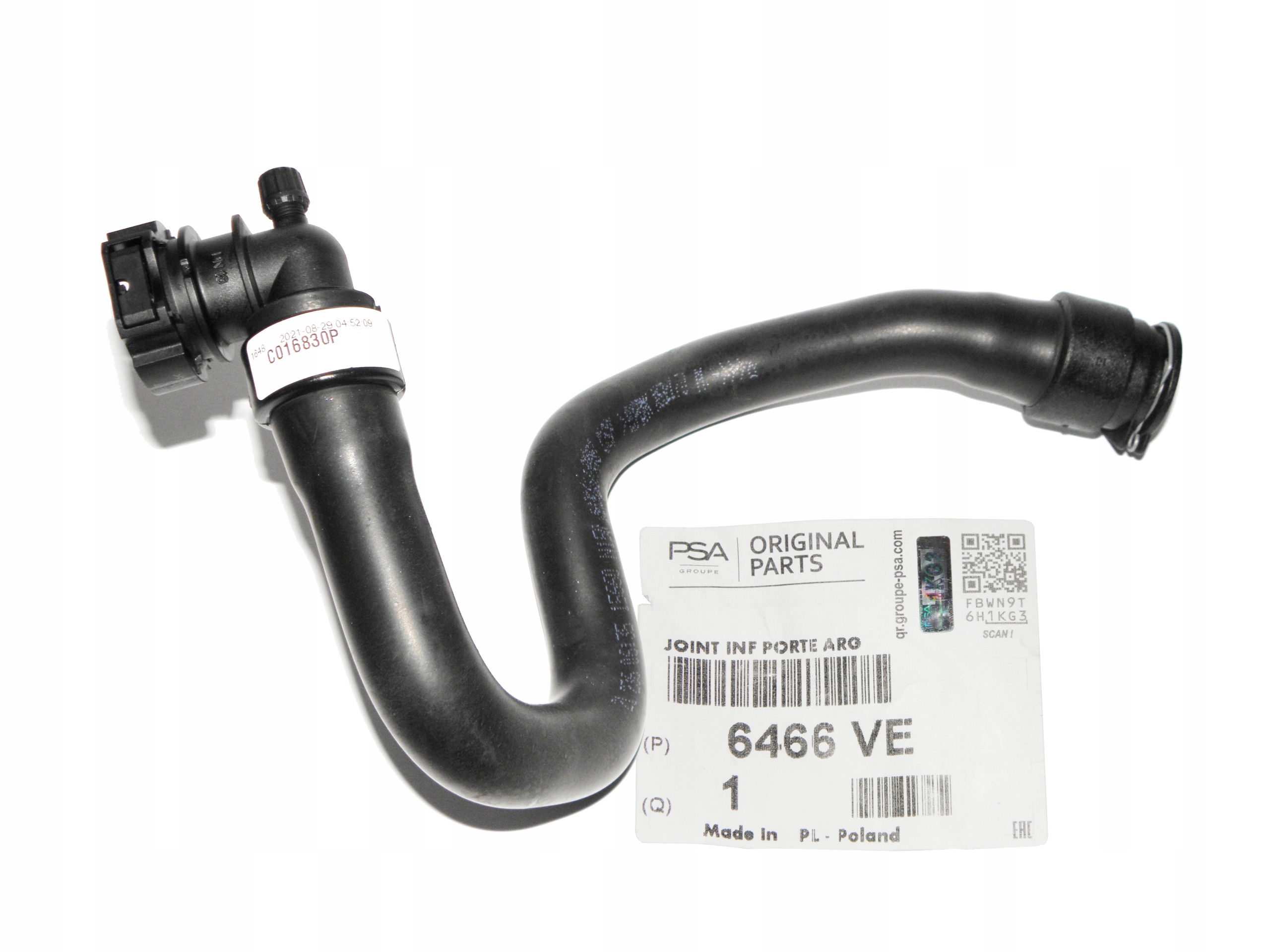 6466VE - Кабель водонагрівача C4 Picasso DS4 2.0 HDI