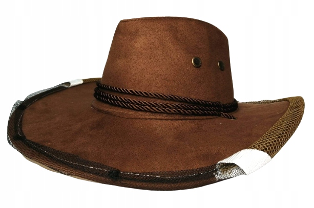 Kovbojský včelařský klobouk Tmavý