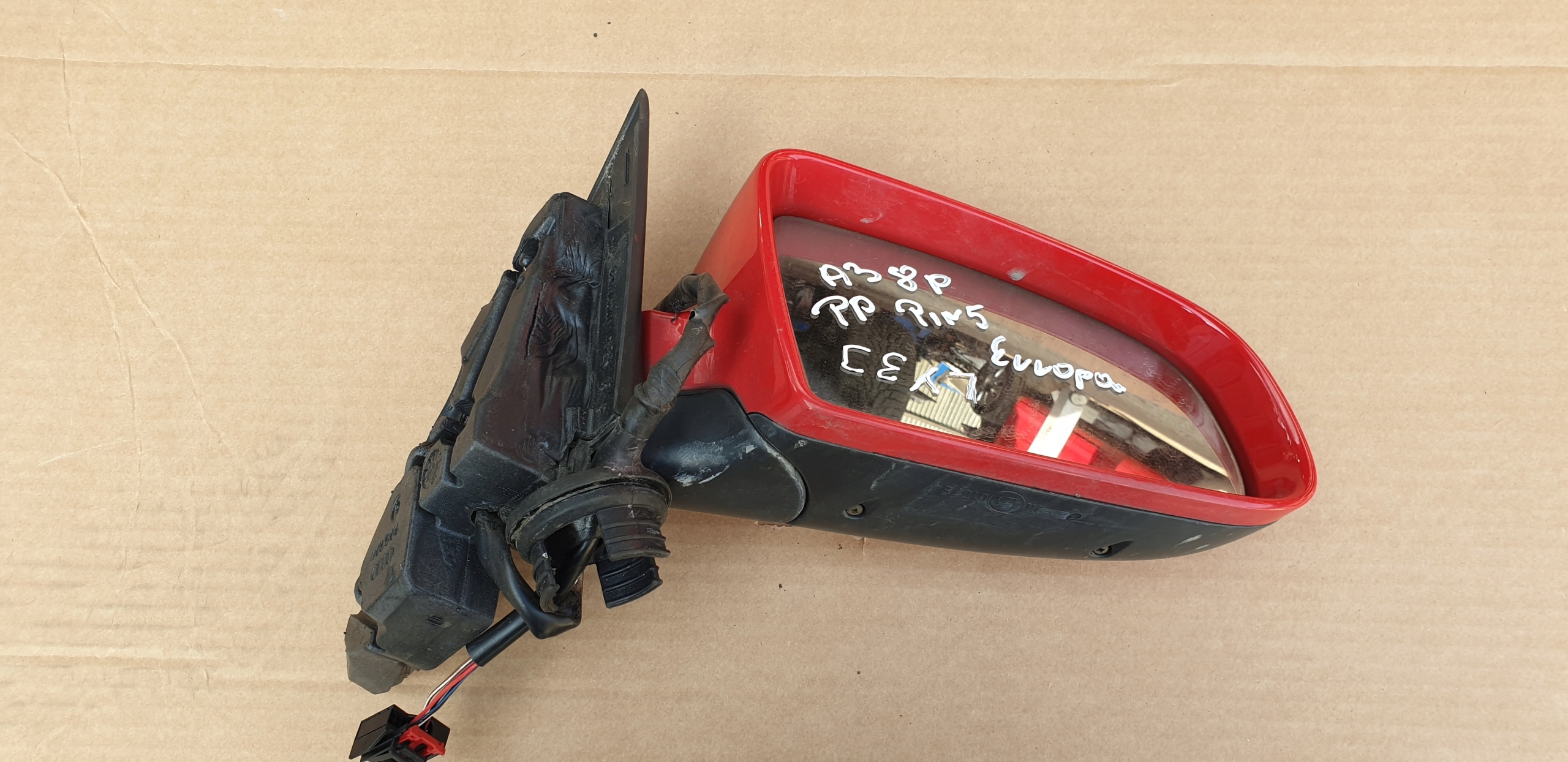 mirror PP AUDI A3 8P 2003-2008 LY3J 5 PIN