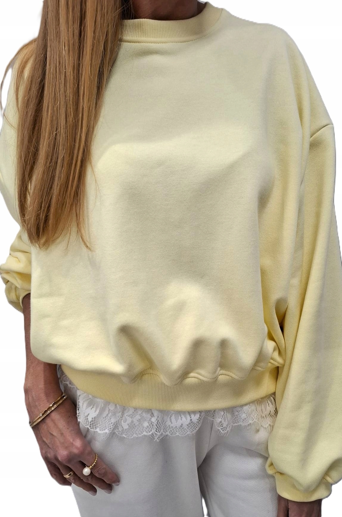 Cocomore Tepláková Mikina Žlutá bílá 36/S Novinka