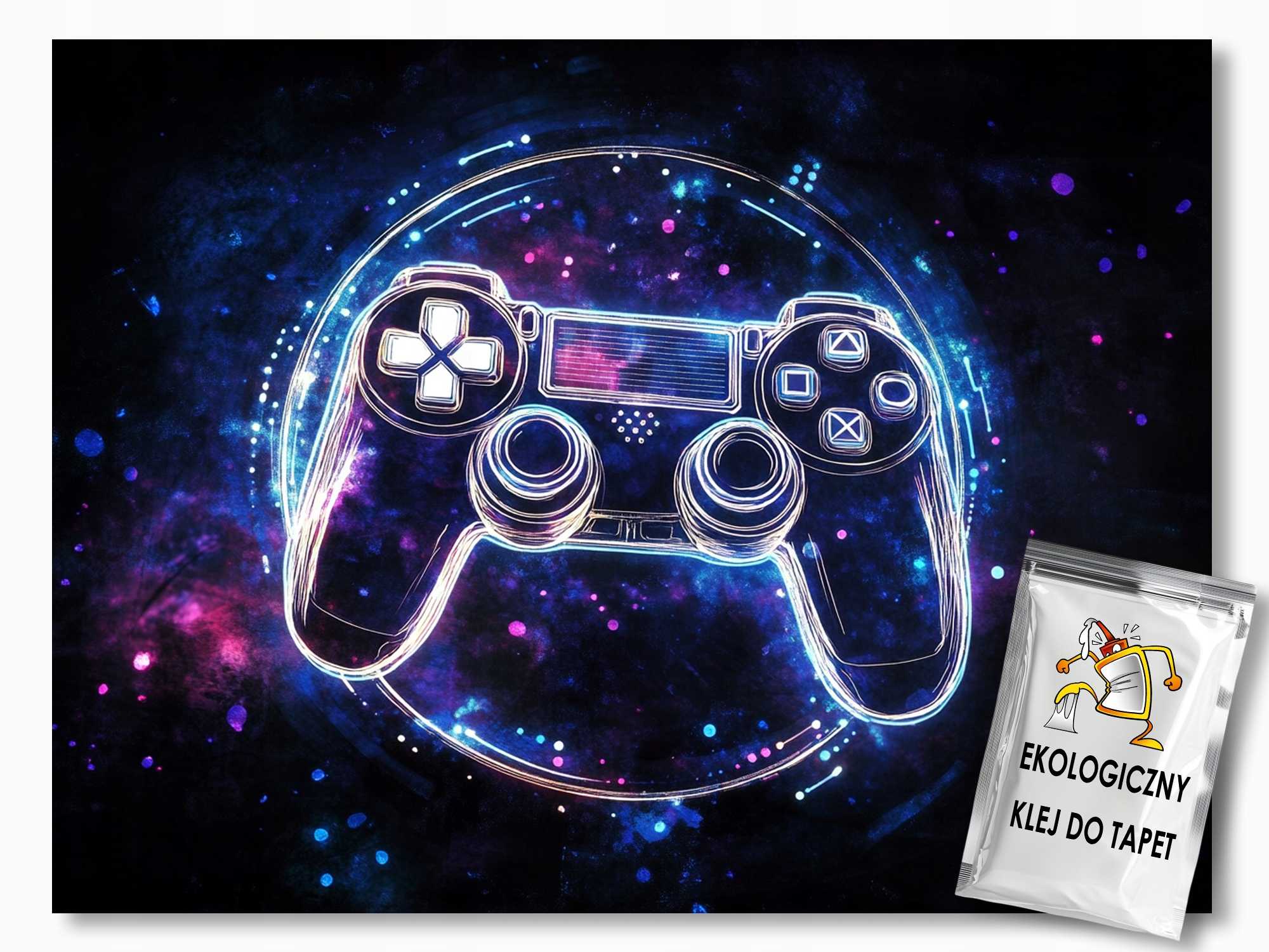 Fototapeta Flizelina Gaming Hra Gamepad Konzola Kontroler 312x219 130g