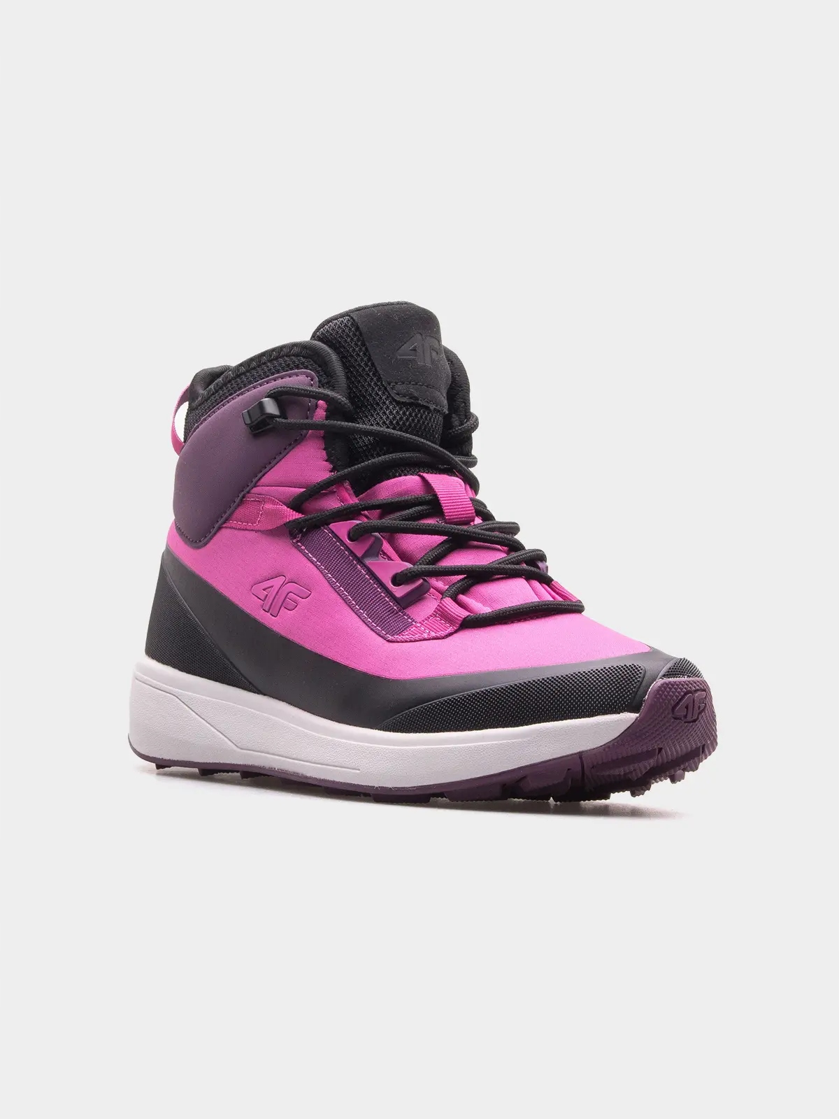 BUTY ZIMOWE DZIEWCZĘCE 4F TRZEWIKI TRAPERY DZIECIĘCE OBUWIE AW22F009 Dodatkowe informacje Wkładka skórzana