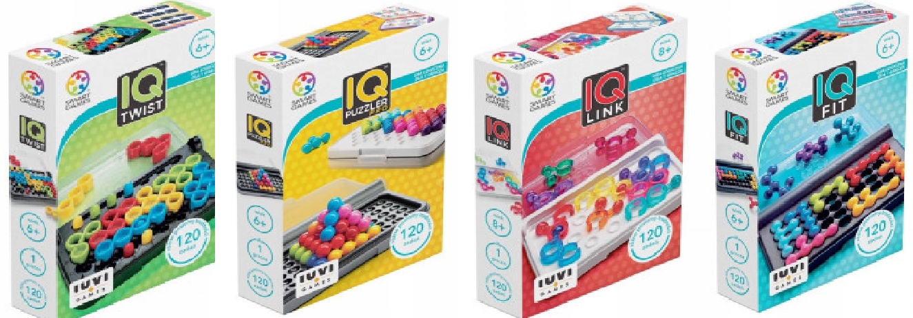 Smart Games Iq Twist Puzzler Pro Link Fit