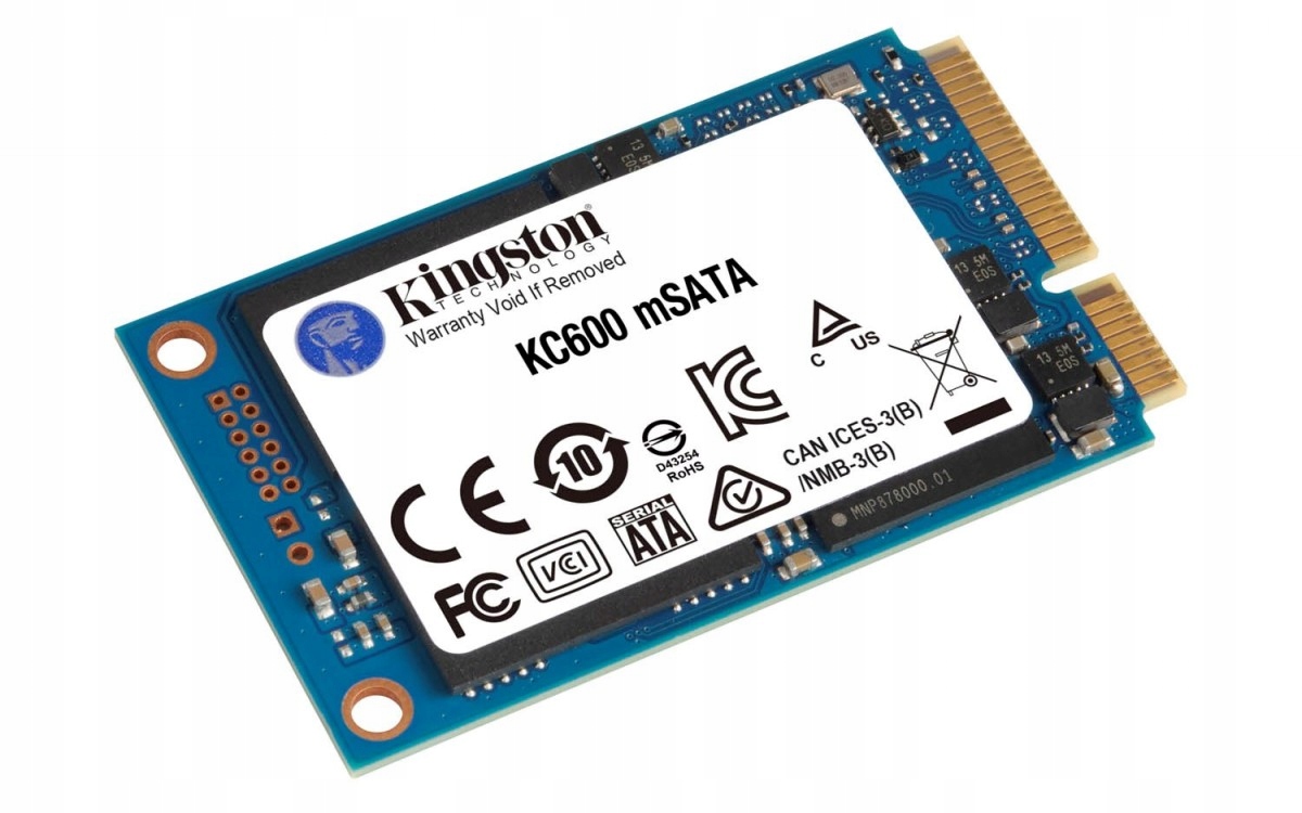 Dysk Ssd Kingston SKC600 256GB mSATA 550/500 MB/s
