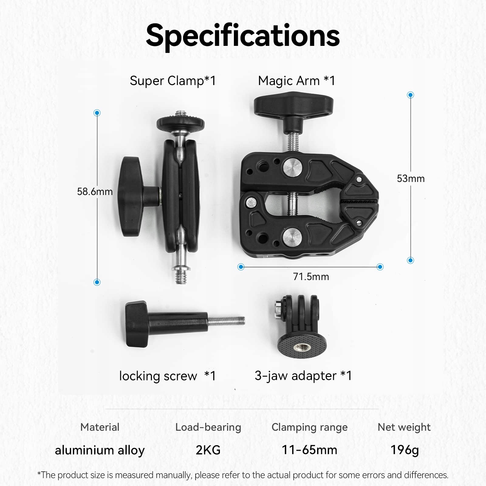 TELESIN Uchwyt Rowerowy 360 Stopni Do Kamer GoPro Insta360 DJI Osmo — miniatura 7