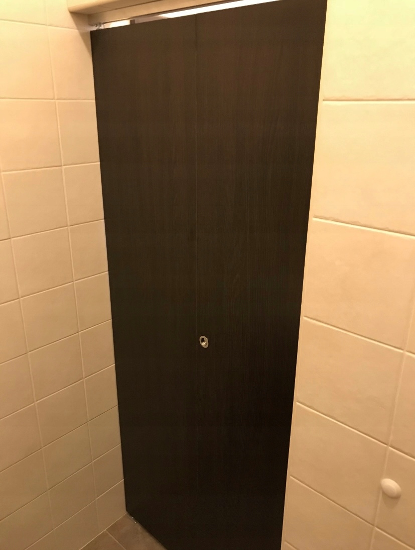 DRZWI SKŁADANE ŁAMANE - LOFT DOOR - CZARNE PCV Marka Kronopol