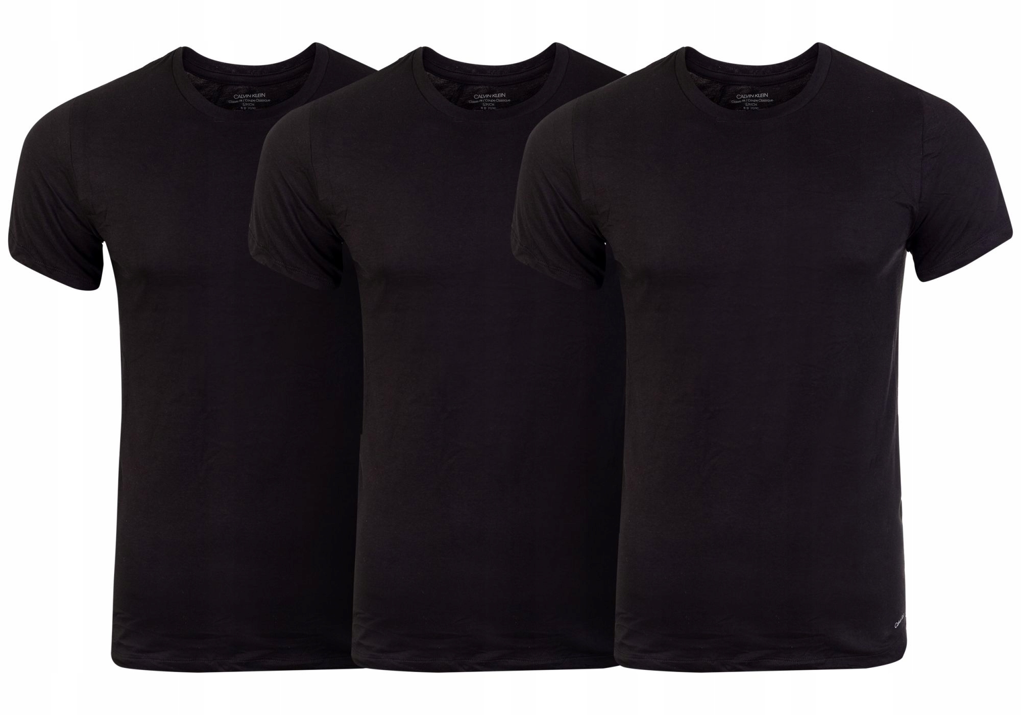 

Calvin Klein Koszulka T-shirt 3 Pary Black R: M