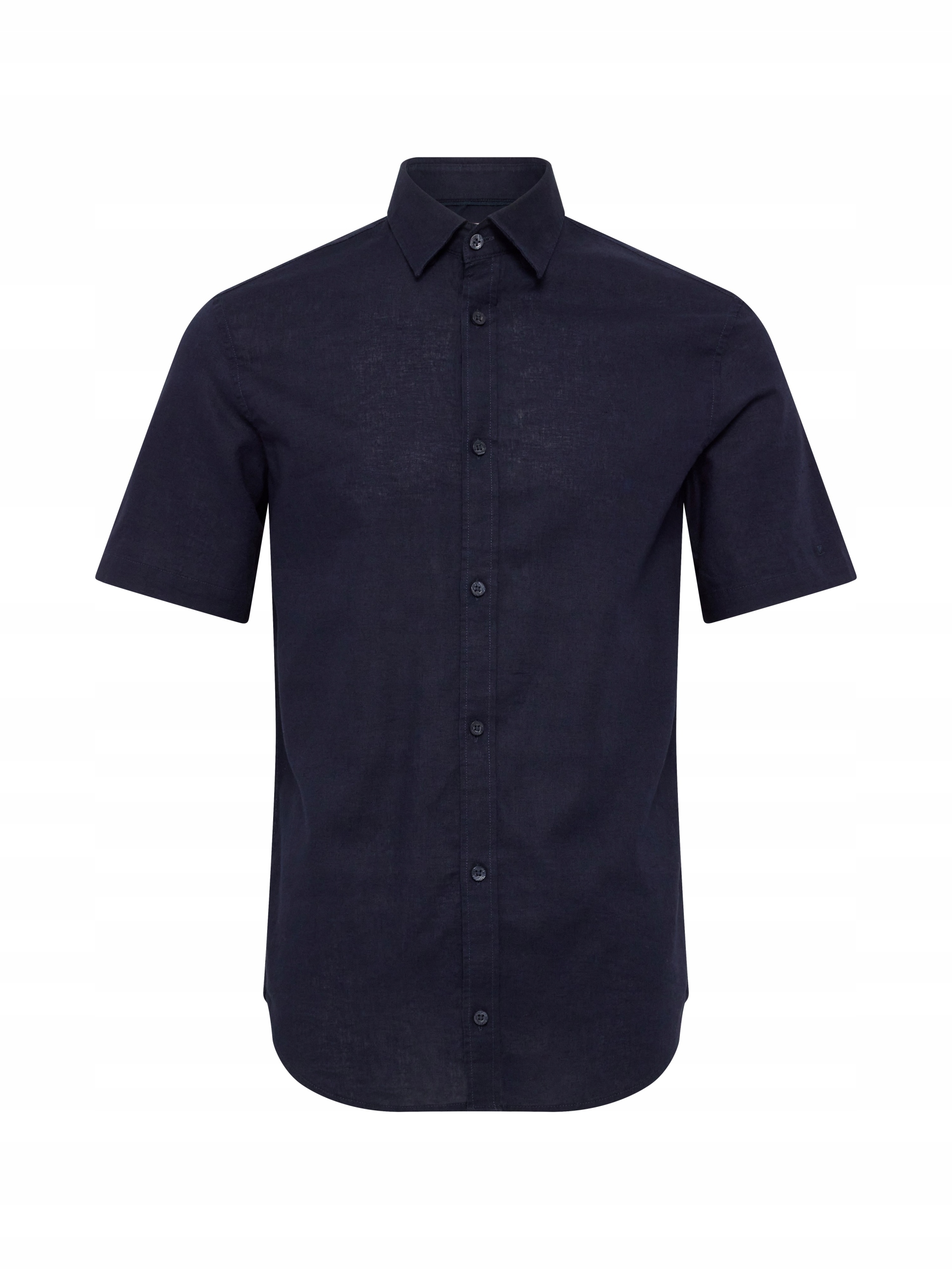 Redgreen Lněná Košile Velké Velikosti, Modrá, 4XL