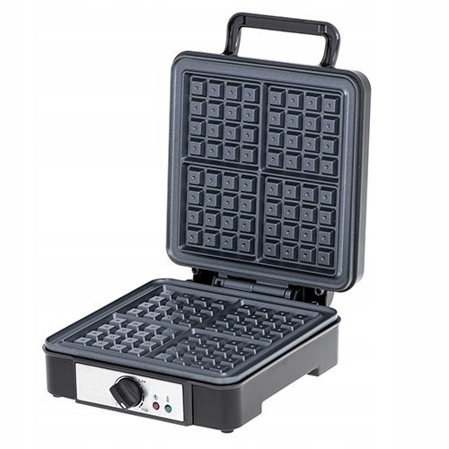 Adler Waffle Maker Ad 3049 1200 W, Number of pastry 4, Belgium, Black