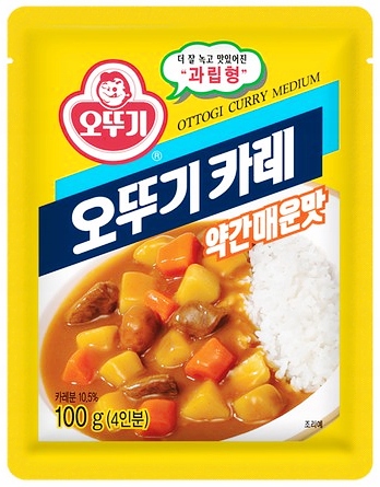 

Ottogi Curry Medium Hot curry instant proszek 100g