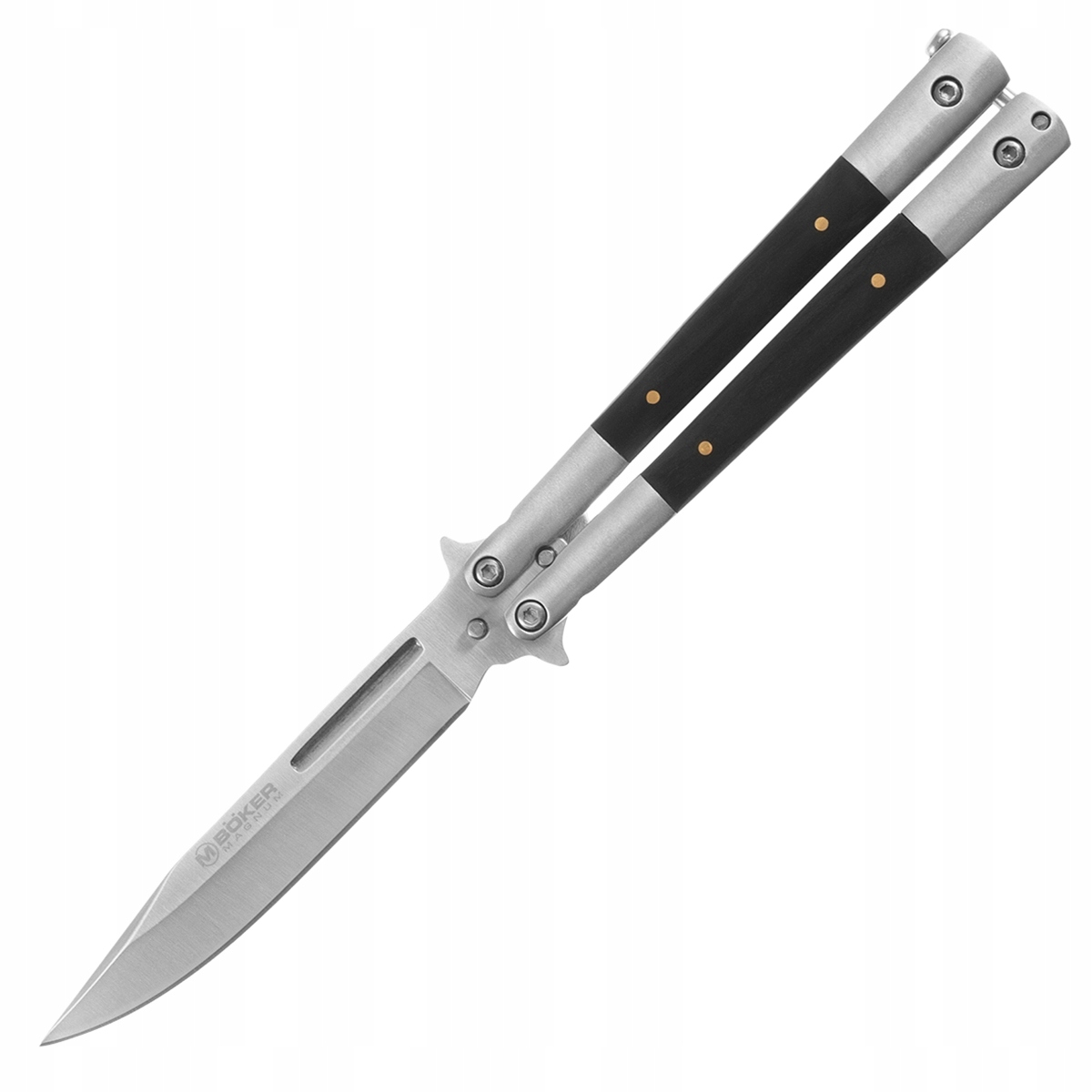 

Nóż składany motylek Boker Magnum Balisong Wood