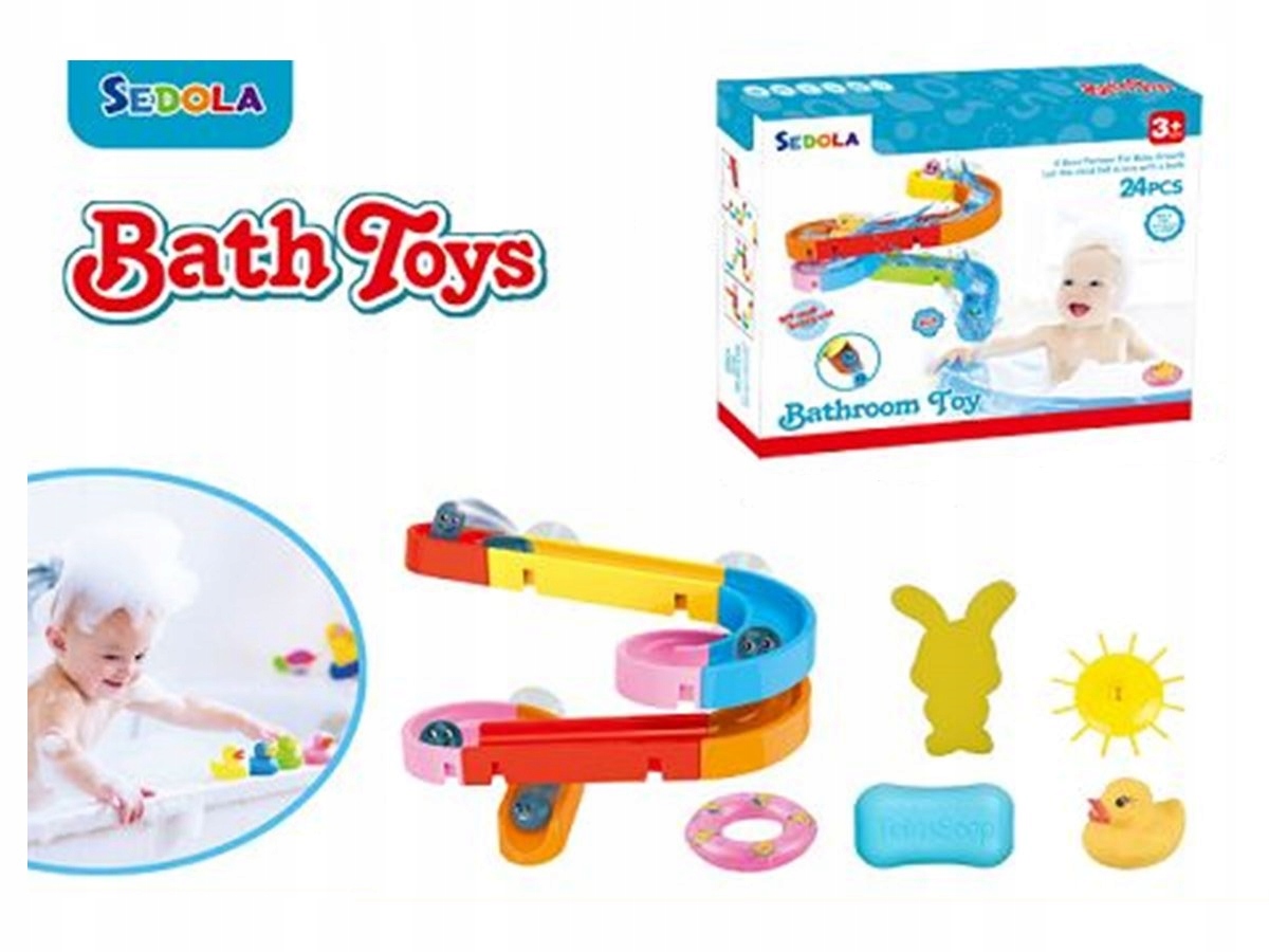 ИГРУШКА ДЛЯ ВАННЫ SEDOLA Bathroom Toy 24 элементы
