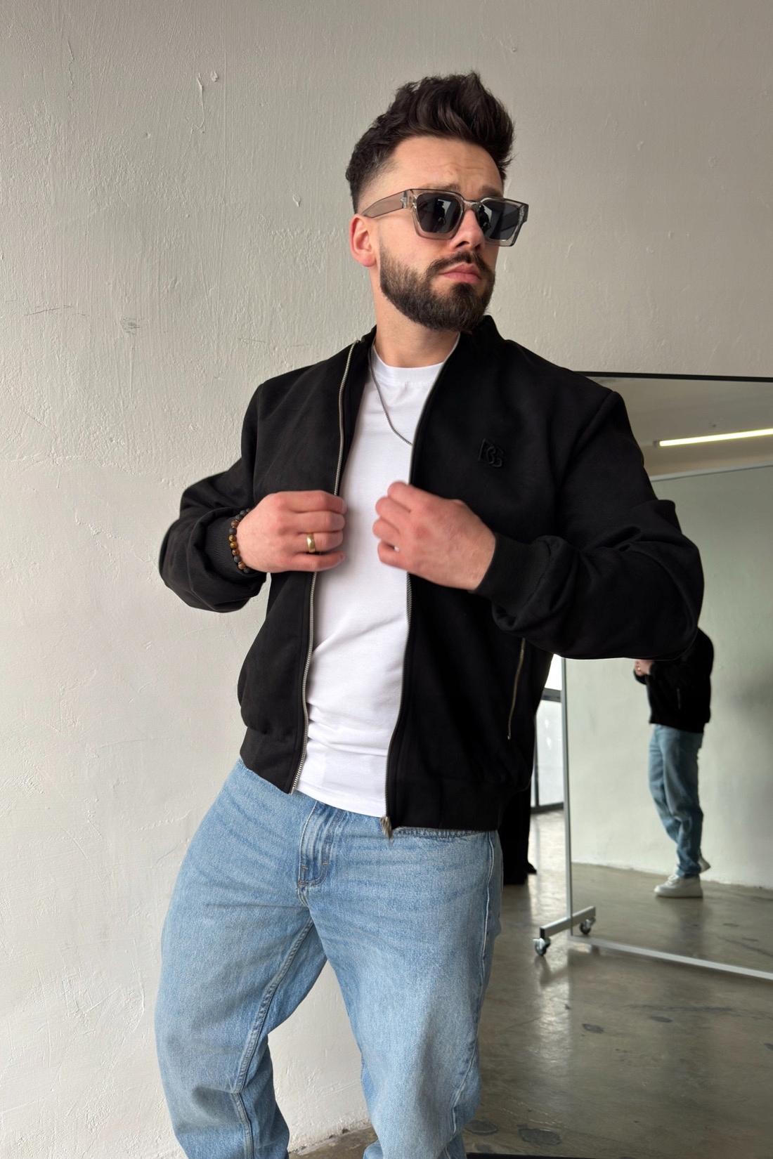 Pánská bunda Bg Era černá M