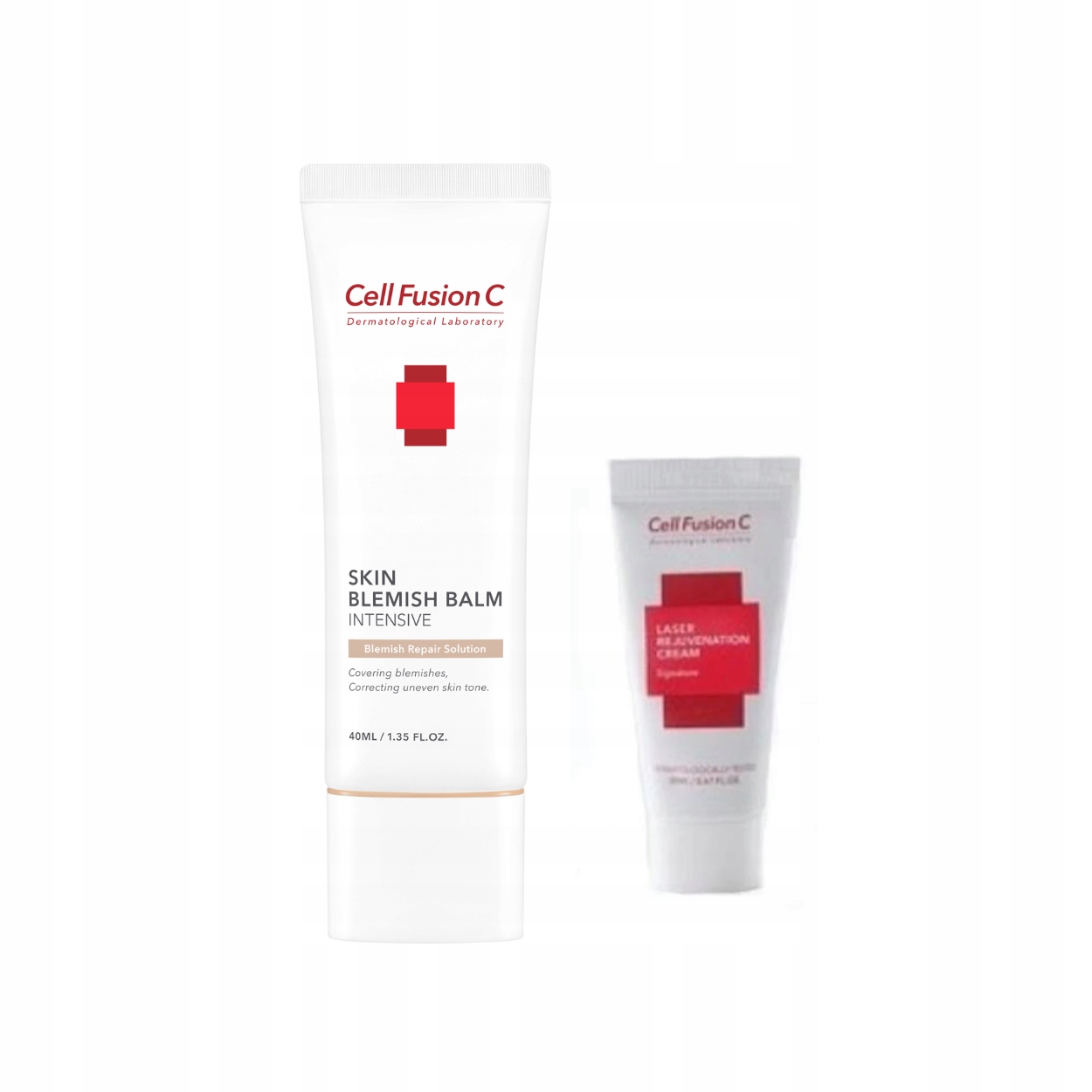 Cell Fusion C Skin Blemish Balm Intensive 40ml+Laser Rejuvenation Cream10ml