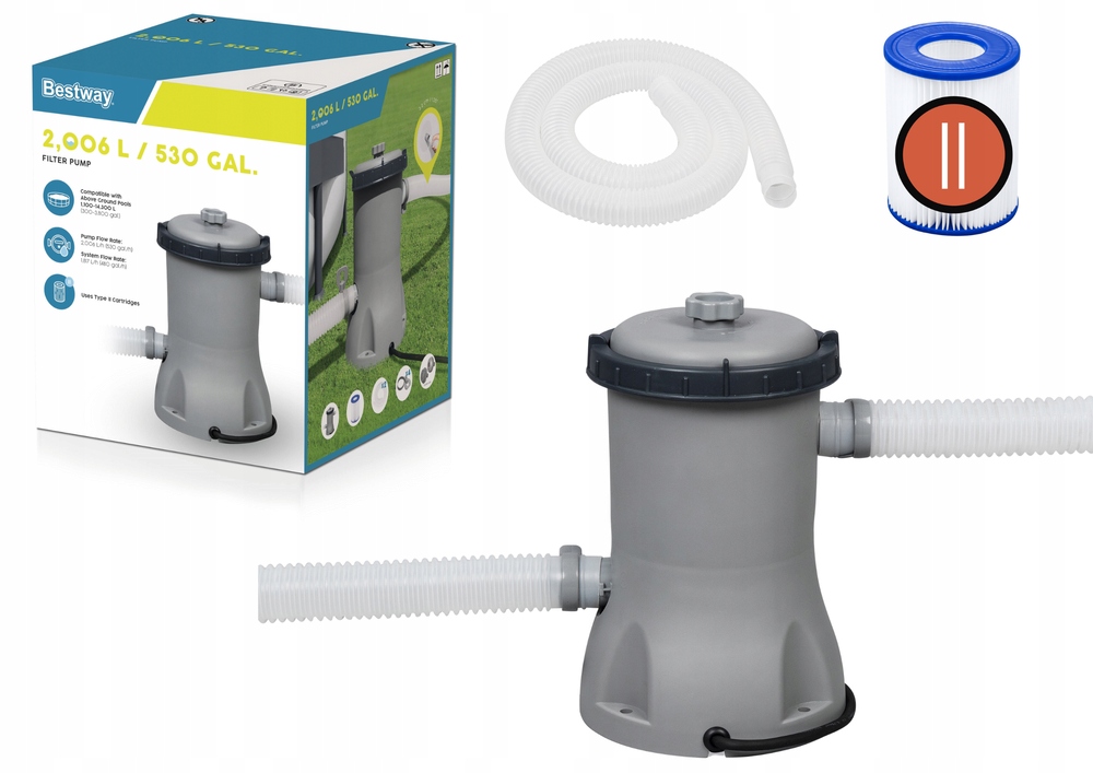 filtrační čerpadlo do bazénu 2006 l/h Bestway 58383