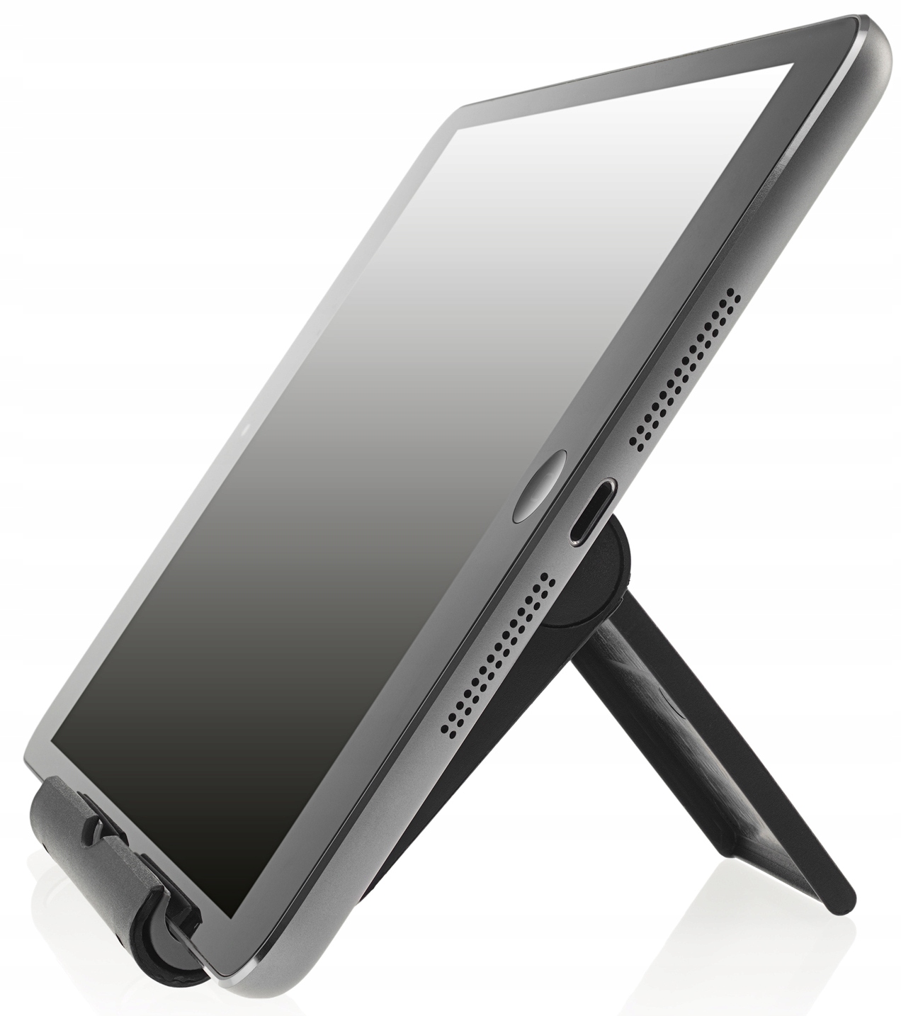 PODSTAWKA NA TELEFON TABLET UCHWYT STOJAK REGULOWANY SKŁADANY POD TABLET Kolor czarny