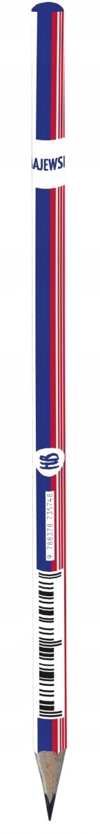 Ołówki trójkątne HB Marine Majewski Gumka bez gumki