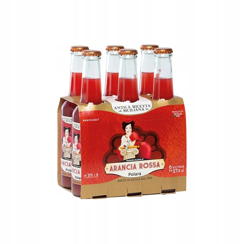 Levně Nápoj z červeného pomeranče 6,6 l (24ks x 275 ml) Polara