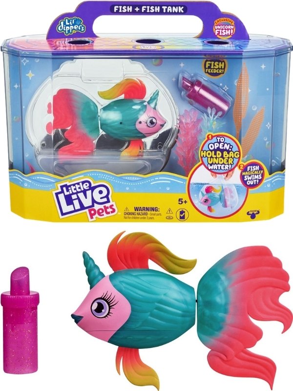 LITTLE LIVE PETS AKWARIUM I PŁYWAJĄCA RYBKA 26164