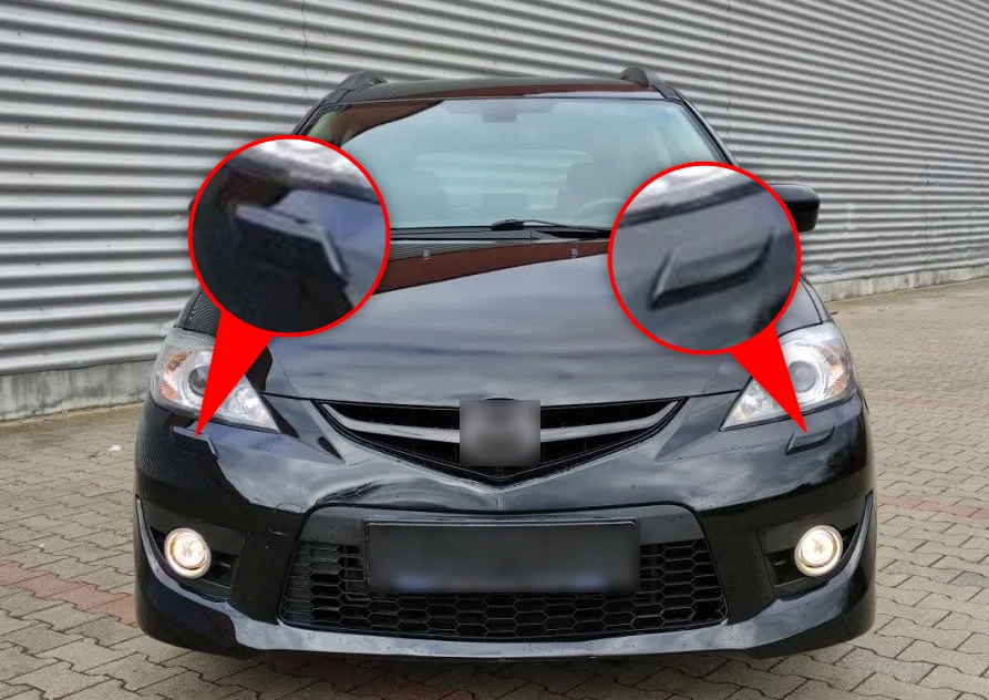 CD93 - КРЫШКА ОМЫВАТЕЛЯ ЛАМПЫ ДЛЯ MAZDA 5 AND FL L + P