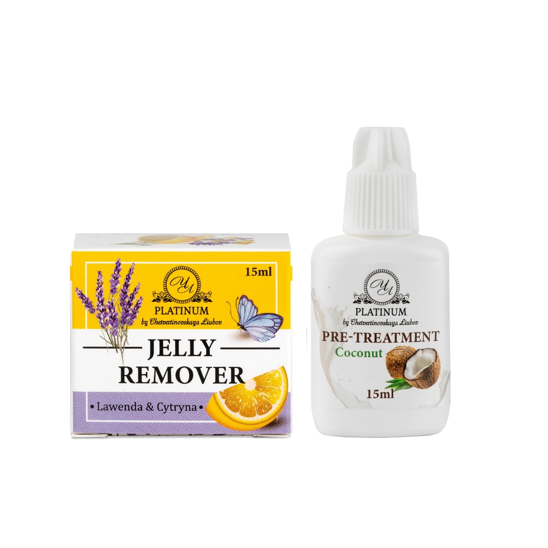 Sada na odstraňování řas s levandulovým Citron želé kokosem Platinum