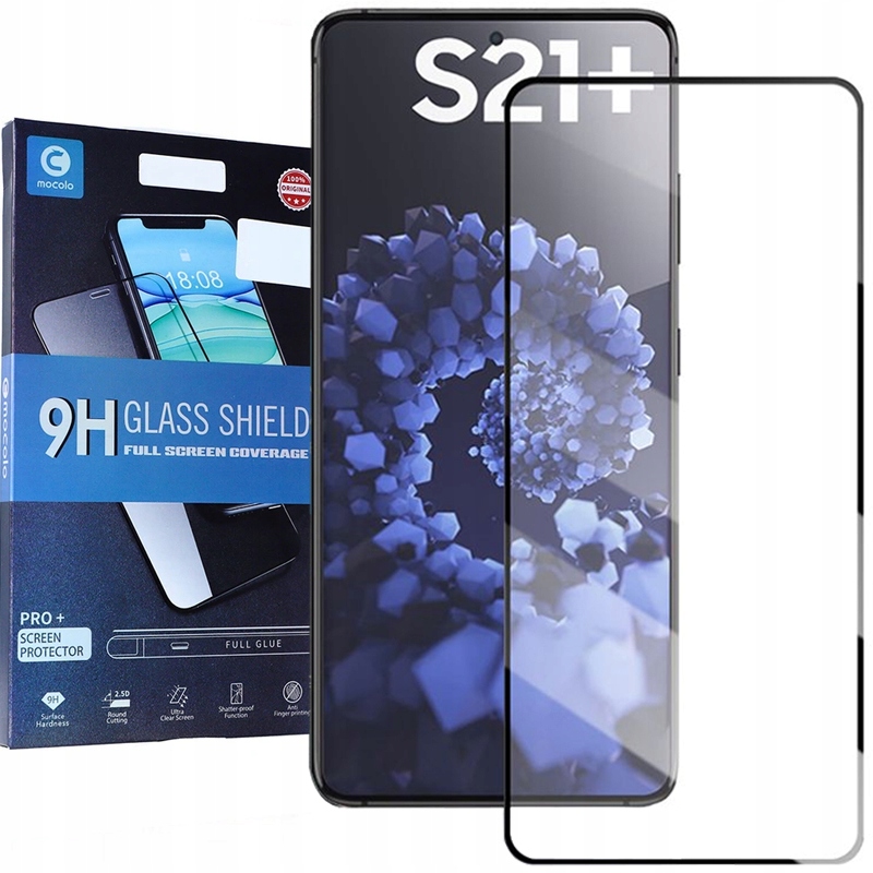 

Szkło hartowane Mocolo Fg do Galaxy S21 Plus, 9H