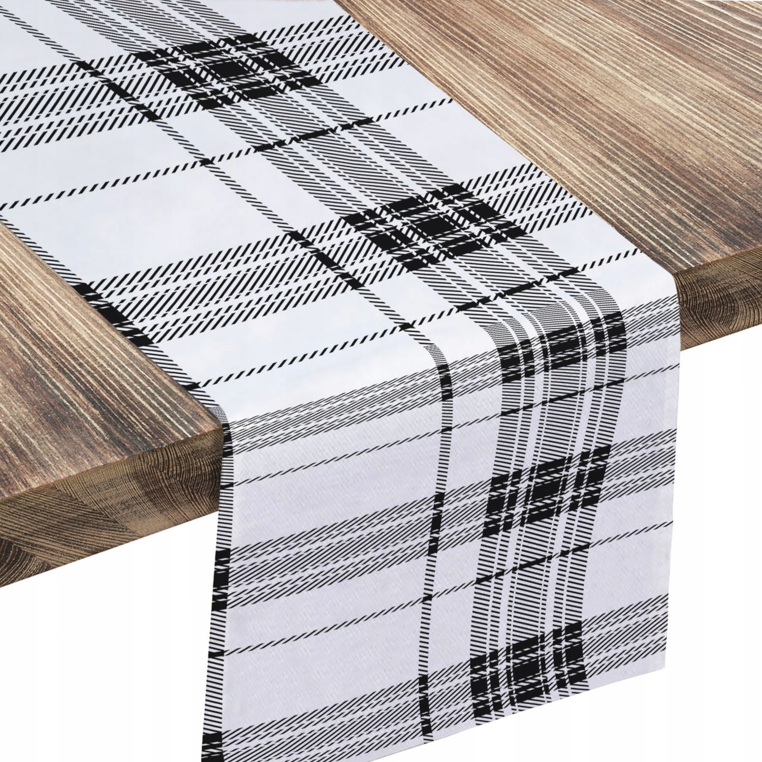 

Delikatny eco bieżniki 40x180 miękki Wzór w kratę