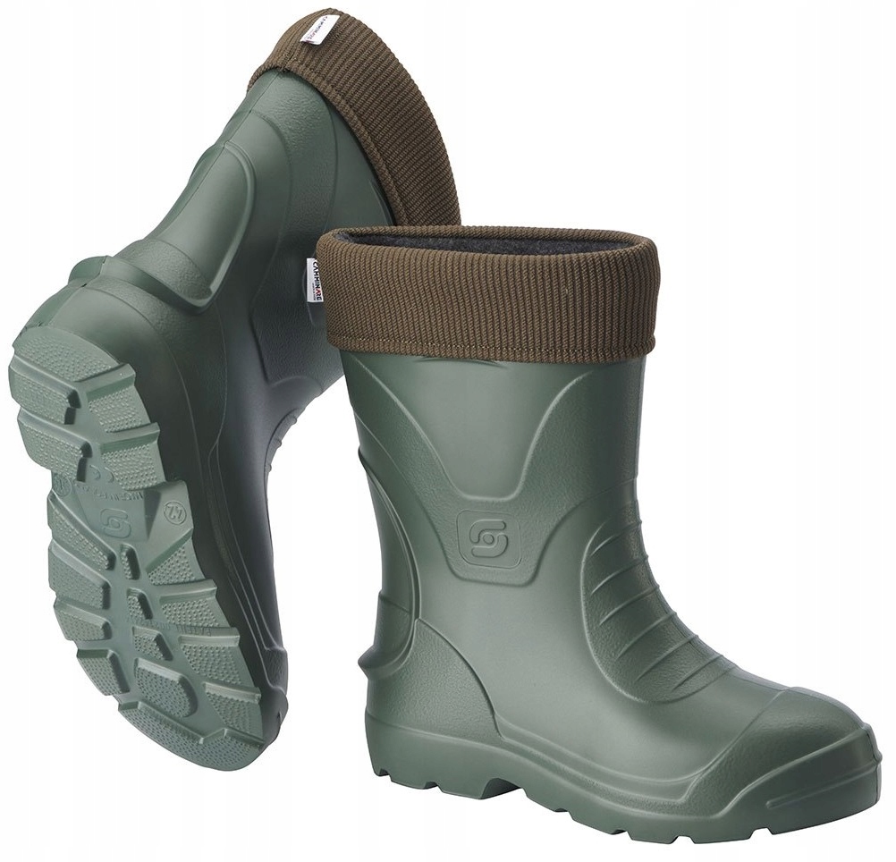 KALOSZE MĘSKIE LEKKIE WĘDKARSKIE PIANKOWE EVA 47