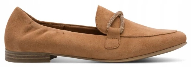 Dámské Mokasíny Hnědé Pohodlné Měkké Dámské Casual Marco Tozzi 36