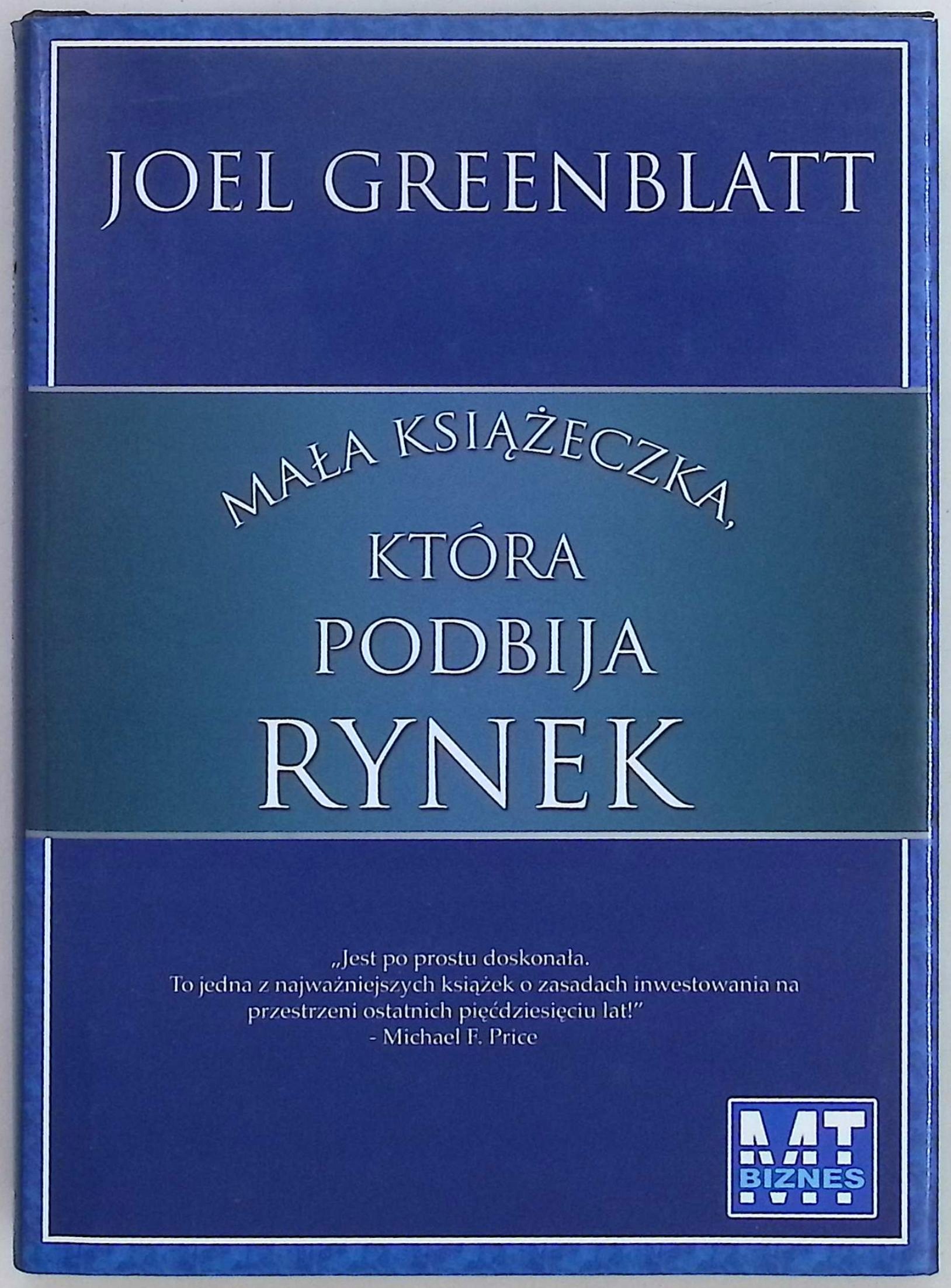 Mała książeczka, która nadal podbija rynek Joel Greenblatt
