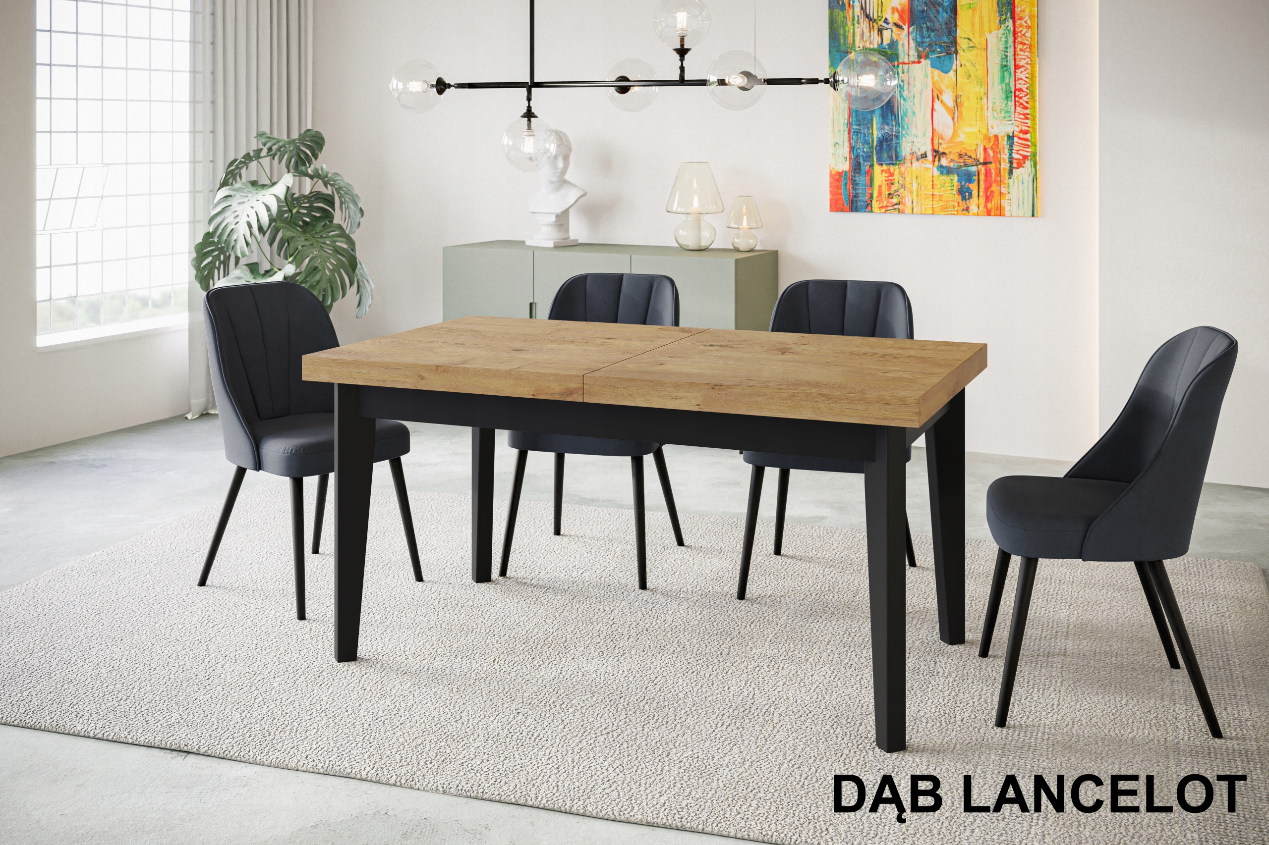 Stół rozkładany 120/160 SKANDYNAWSKI EAN (GTIN) 5904610873410