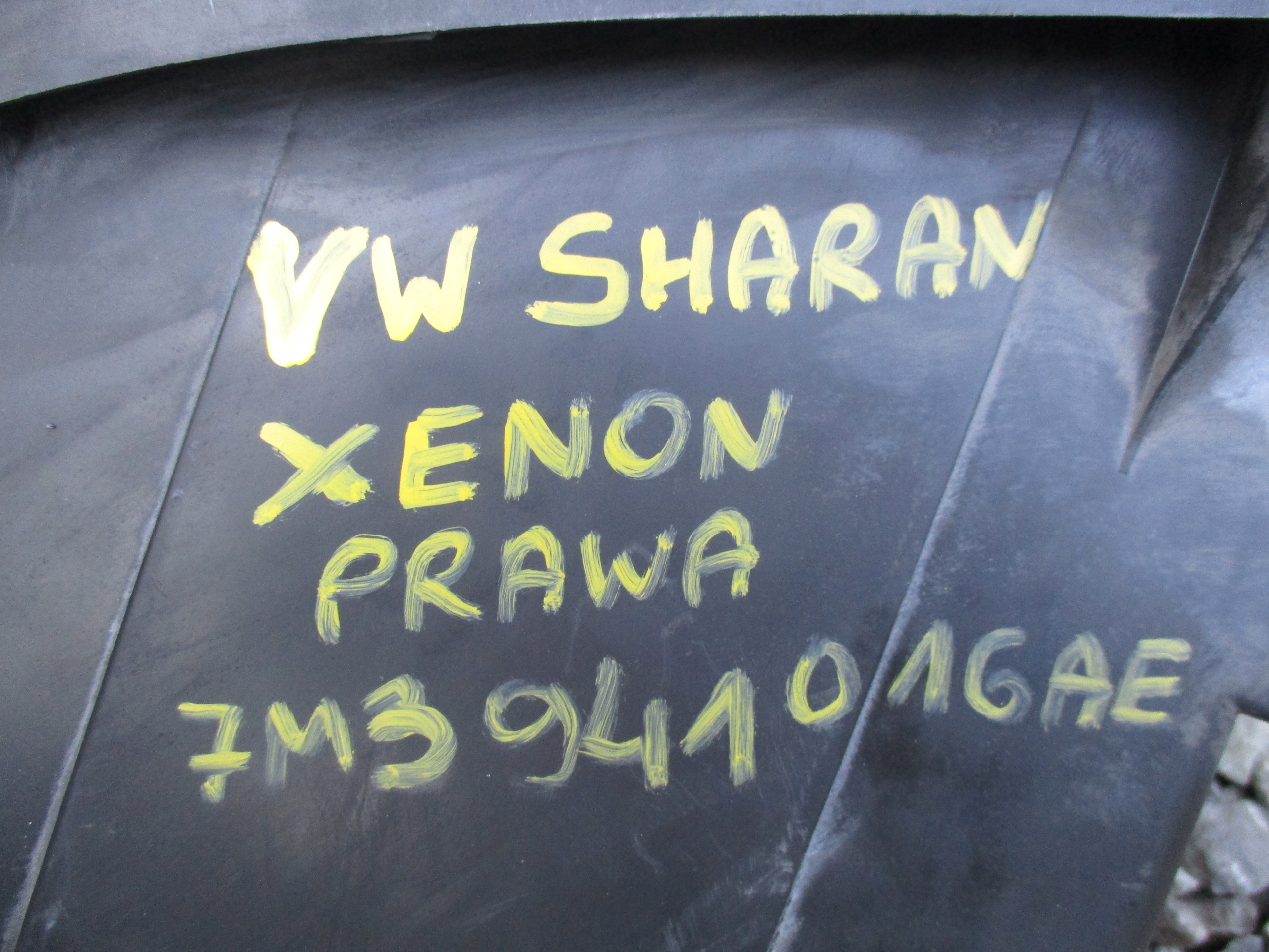 light right front XENON VW Sharan lift ALHAMBRA 7M3941016AE
