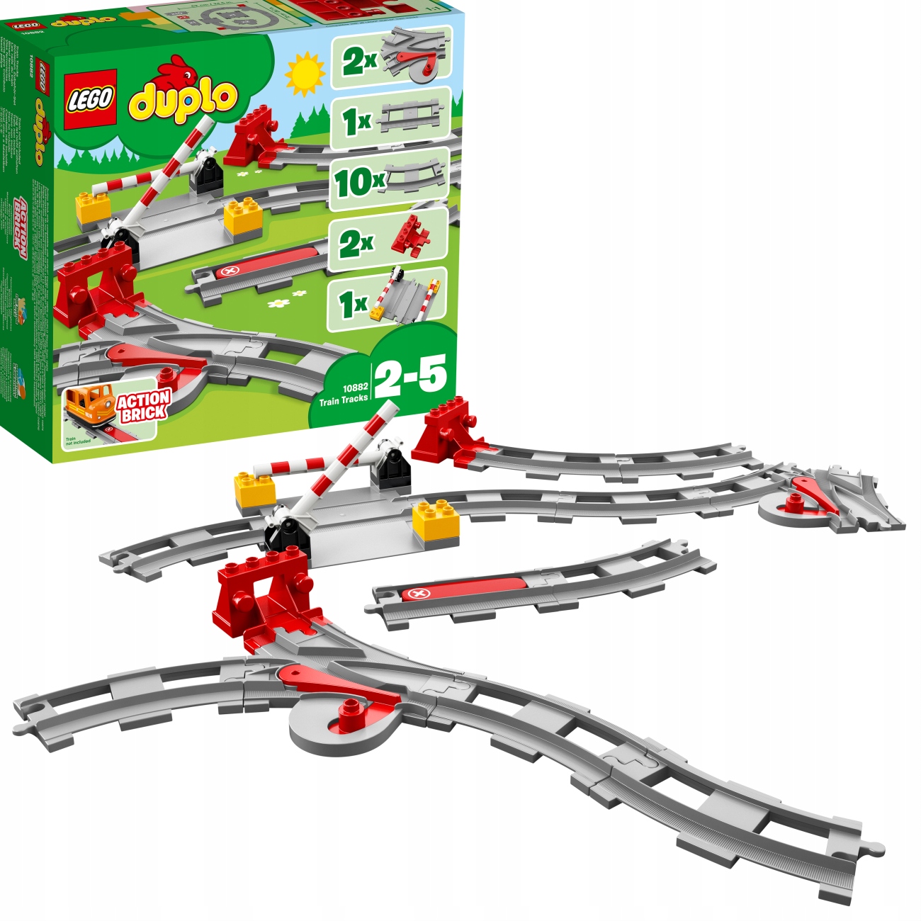 LEGO DUPLO 10882 Tory kolejowe Bohater / Bajka brak