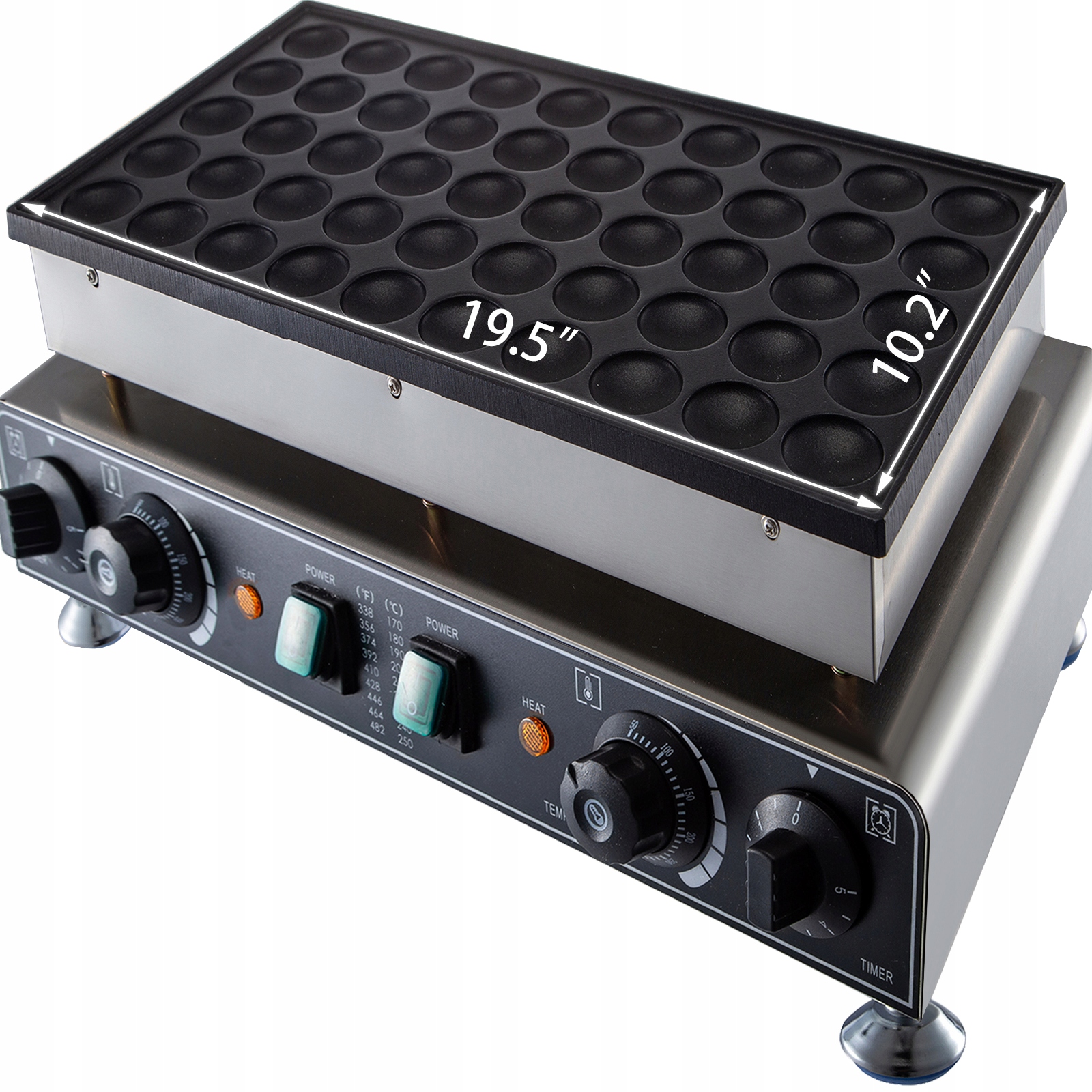 VEVOR Gofrownica 50 szt. 1600W Pancake Maker Kod producenta gdg7800151524733360