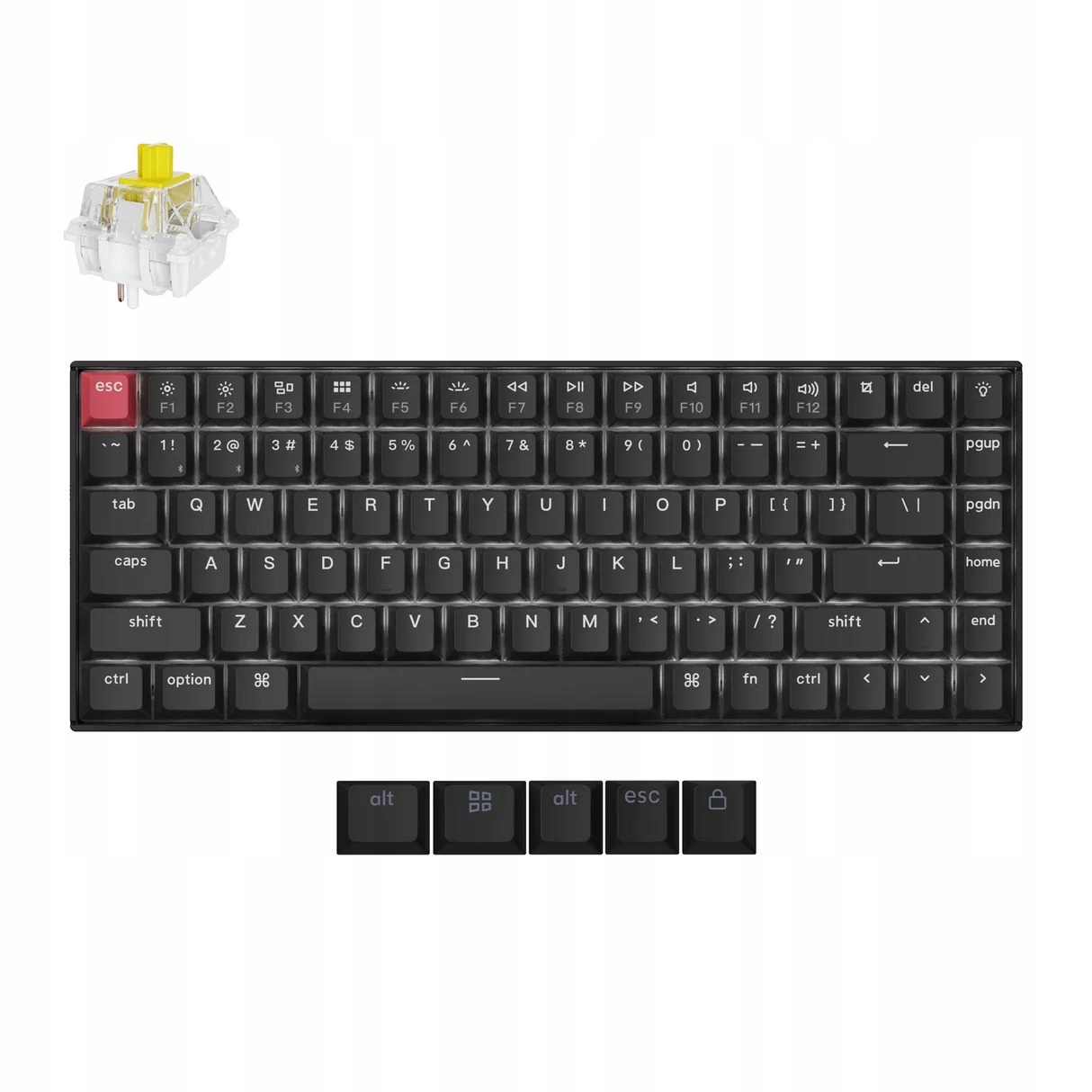 Keychron K2 Bezprzewodowa Klawiatura Mechaniczna V3 Switch Banana K2X-A4